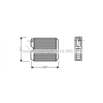 Système de chauffage AVA QUALITY COOLING OL6240