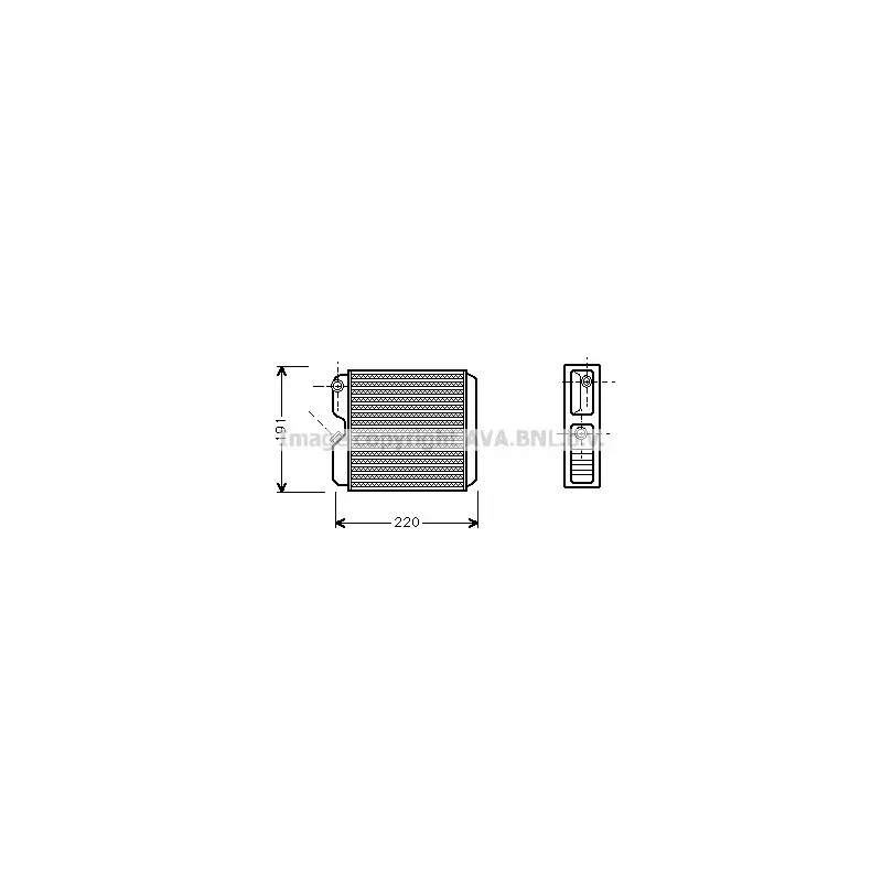 Système de chauffage AVA QUALITY COOLING OL6240