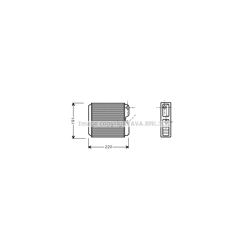 Système de chauffage AVA QUALITY COOLING OL6243