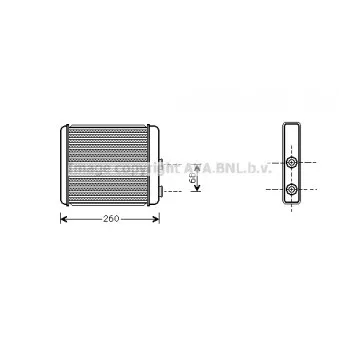 Système de chauffage AVA QUALITY COOLING OL6259