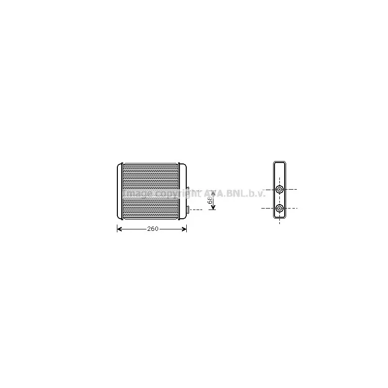 Système de chauffage AVA QUALITY COOLING OL6259