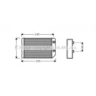 Système de chauffage AVA QUALITY COOLING OL6314