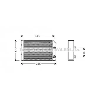 Système de chauffage AVA QUALITY COOLING OL6315