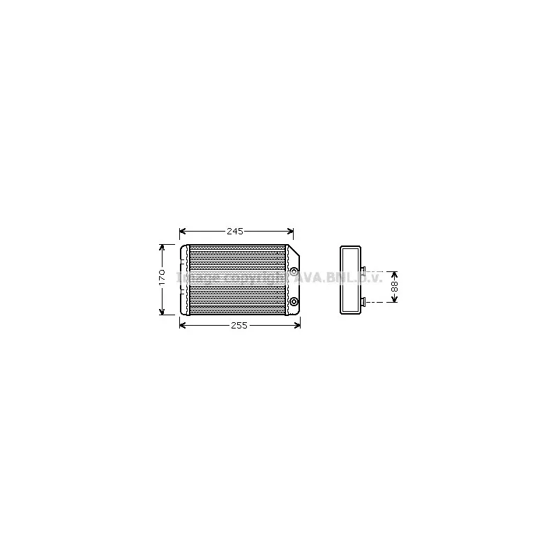 Système de chauffage AVA QUALITY COOLING OL6315
