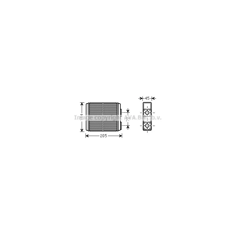 Système de chauffage AVA QUALITY COOLING OL6403