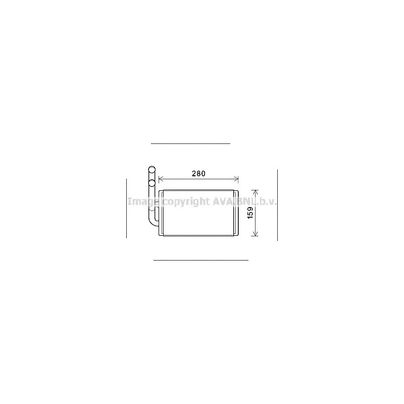 Système de chauffage AVA QUALITY COOLING OL6570