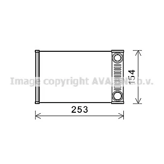 Système de chauffage AVA QUALITY COOLING OL6656