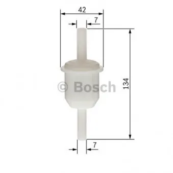 Filtre à carburant BOSCH 0 450 904 163