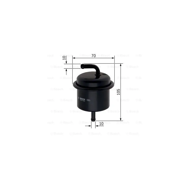 Filtre à carburant BOSCH 0 450 905 954