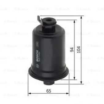 Filtre à carburant BOSCH 0 450 905 990
