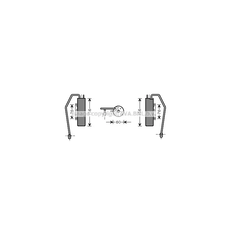Filtre déshydratant, climatisation AVA QUALITY COOLING OLD398
