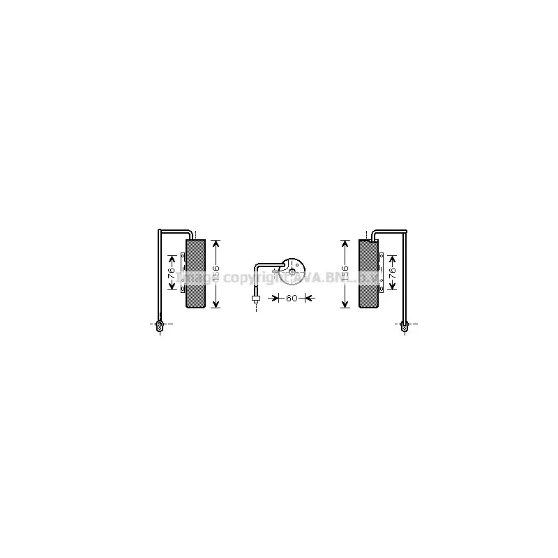 Filtre déshydratant, climatisation AVA QUALITY COOLING OLD453