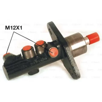 Maître-cylindre de frein BOSCH 0 986 480 678