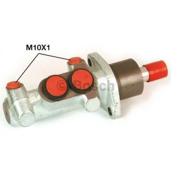 Maître-cylindre de frein BOSCH 0 986 480 830