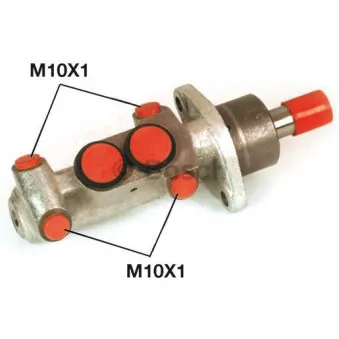Maître-cylindre de frein BOSCH 0 986 480 851