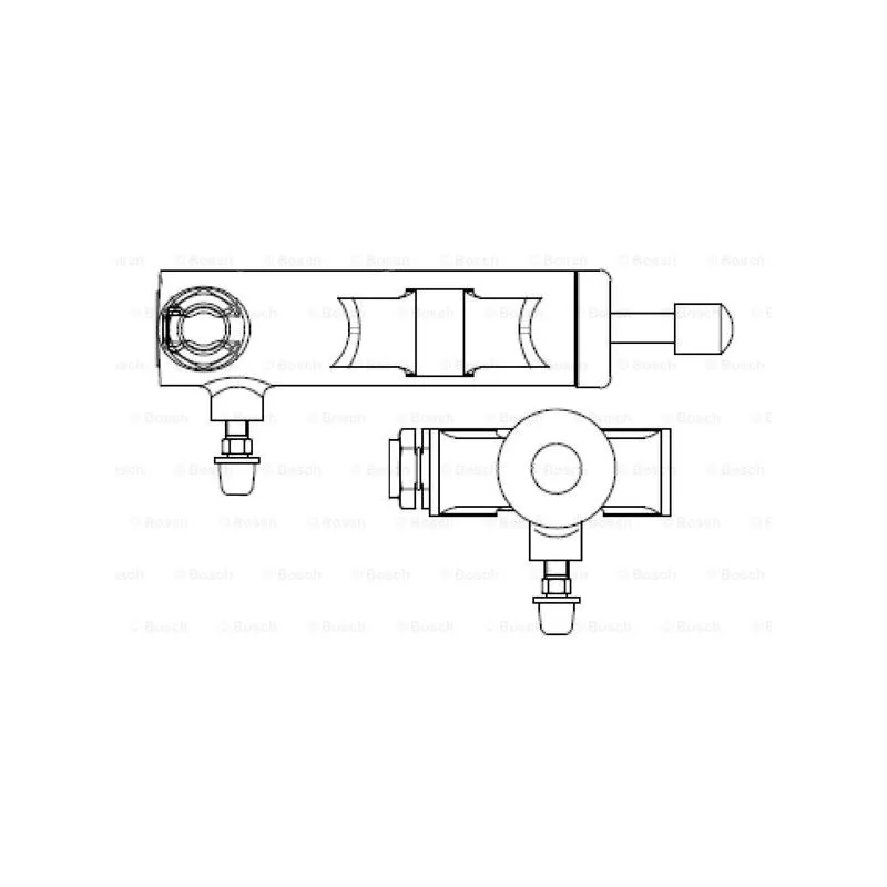 Cylindre récepteur, embrayage BOSCH 0 986 486 597