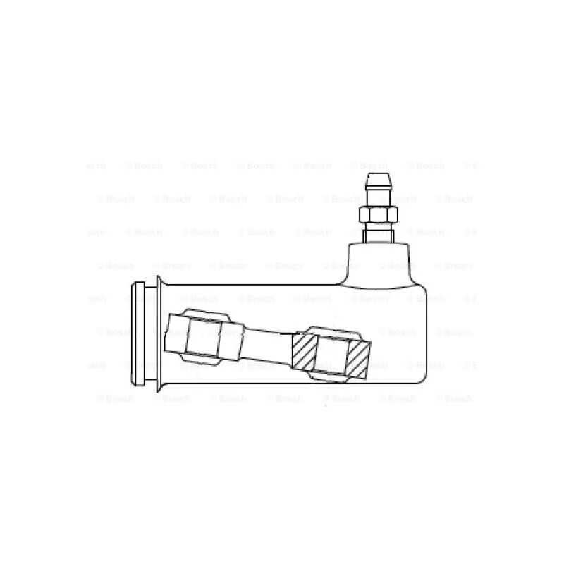 Cylindre récepteur, embrayage BOSCH 0 986 486 598