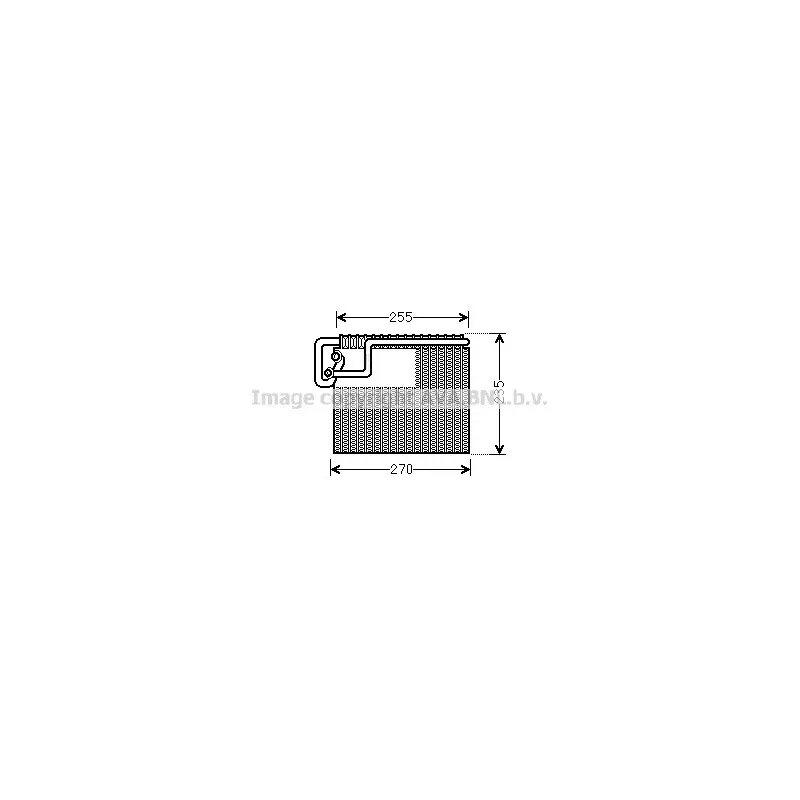 Evaporateur climatisation AVA QUALITY COOLING OLV481
