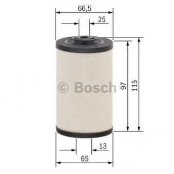 Filtre à carburant BOSCH 1 457 431 325