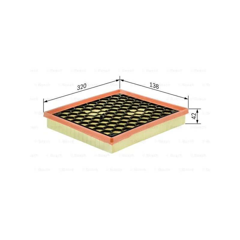 Filtre à air BOSCH 1 457 433 088