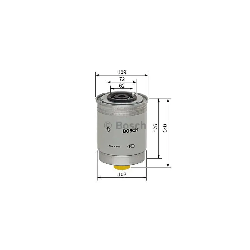 Filtre à carburant BOSCH 1 457 434 185