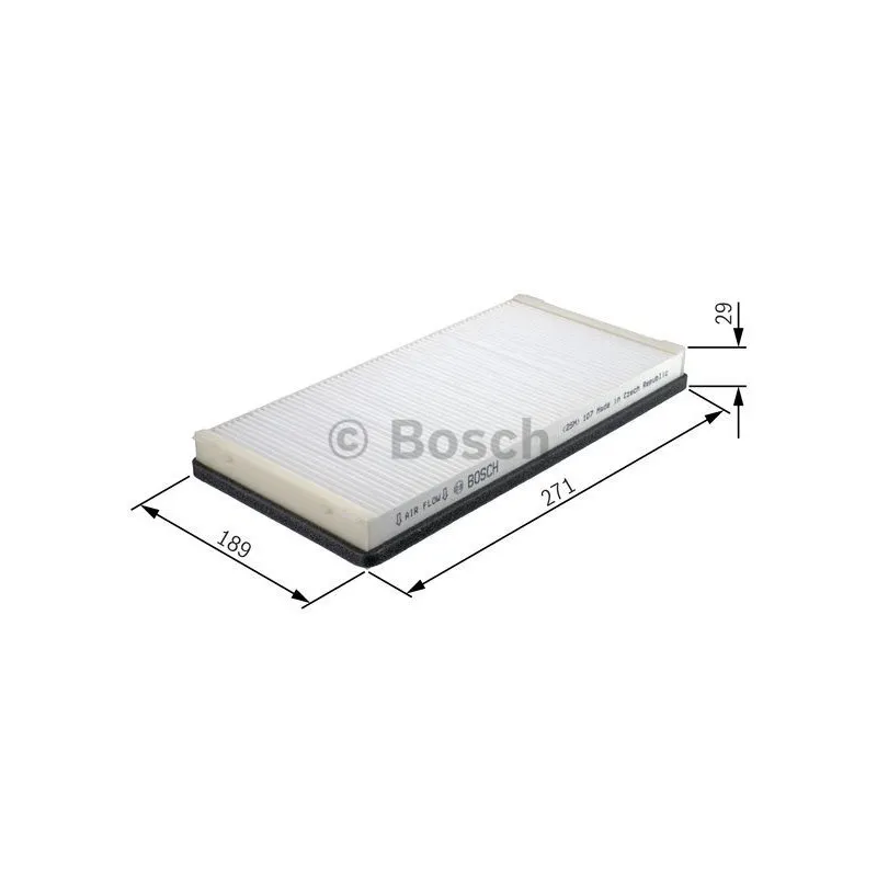 Filtre, air de l'habitacle BOSCH 1 987 432 022