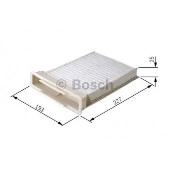 Filtre, air de l'habitacle BOSCH 1 987 432 134