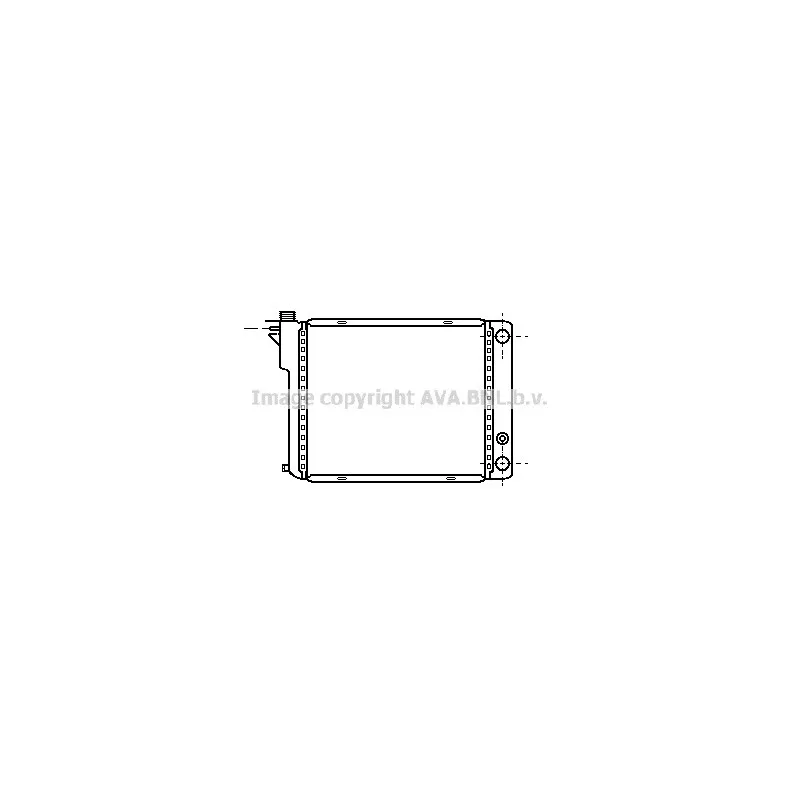 Radiateur, refroidissement du moteur AVA QUALITY COOLING PE2056