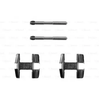 Kit d'accessoires, plaquette de frein à disque BOSCH 1 987 474 000