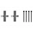 Kit d'accessoires, plaquette de frein à disque BOSCH 1 987 474 001 - Visuel 1