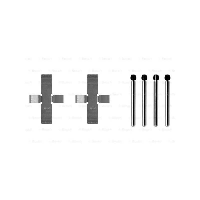 Kit d'accessoires, plaquette de frein à disque BOSCH 1 987 474 001