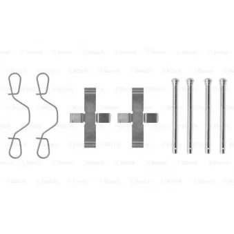 Kit d'accessoires, plaquette de frein à disque BOSCH 1 987 474 003