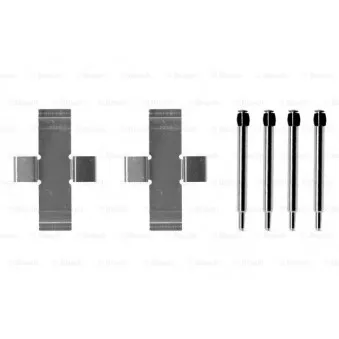 Kit d'accessoires, plaquette de frein à disque BOSCH 1 987 474 007