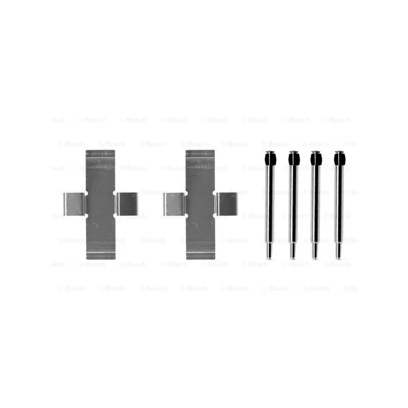 Kit d'accessoires, plaquette de frein à disque BOSCH 1 987 474 007