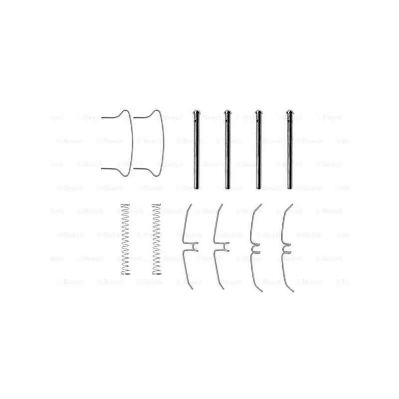 Kit d'accessoires, plaquette de frein à disque BOSCH 1 987 474 018