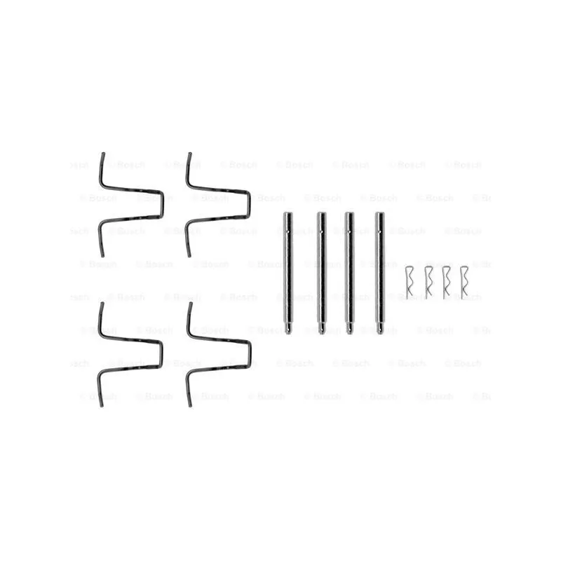 Kit d'accessoires, plaquette de frein à disque BOSCH 1 987 474 025