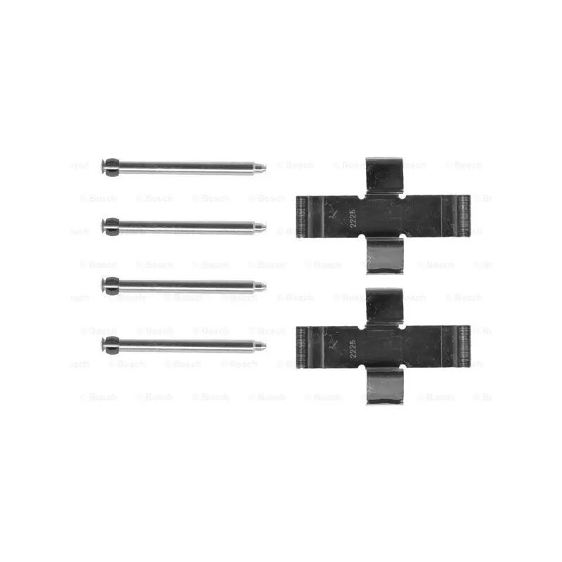 Kit d'accessoires, plaquette de frein à disque BOSCH 1 987 474 030