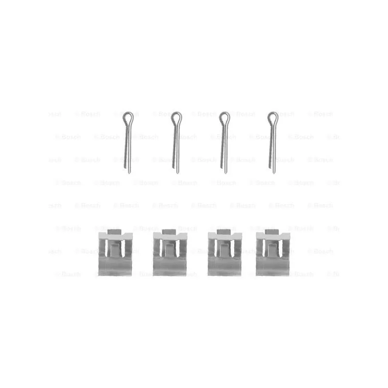 Kit d'accessoires, plaquette de frein à disque BOSCH 1 987 474 034