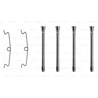 Kit d'accessoires, plaquette de frein à disque BOSCH 1 987 474 038