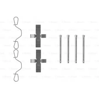 Kit d'accessoires, plaquette de frein à disque BOSCH 1 987 474 042