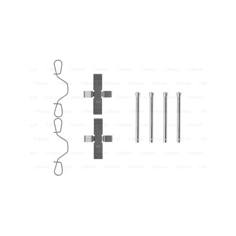 Kit d'accessoires, plaquette de frein à disque BOSCH 1 987 474 042