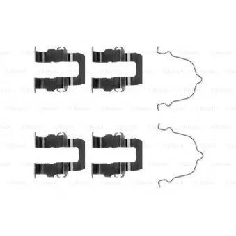 Kit d'accessoires, plaquette de frein à disque BOSCH 1 987 474 048