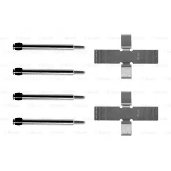 Kit d'accessoires, plaquette de frein à disque BOSCH 1 987 474 051