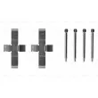 Kit d'accessoires, plaquette de frein à disque BOSCH 1 987 474 055 - Visuel 1