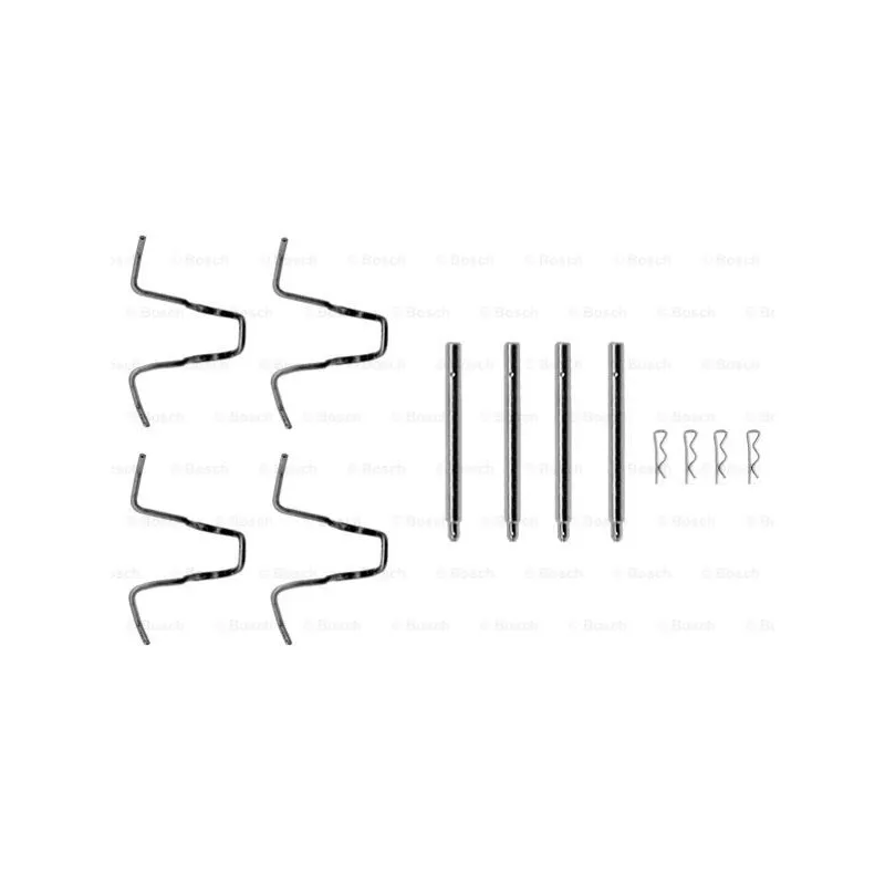 Kit d'accessoires, plaquette de frein à disque BOSCH 1 987 474 056