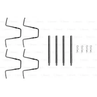 Kit d'accessoires, plaquette de frein à disque BOSCH 1 987 474 060