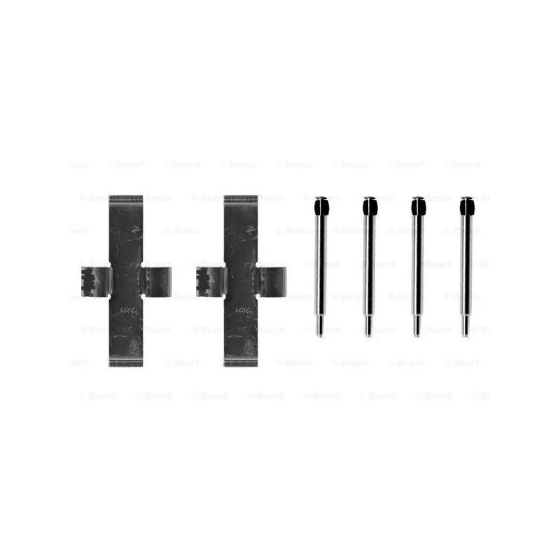 Kit d'accessoires, plaquette de frein à disque BOSCH 1 987 474 061