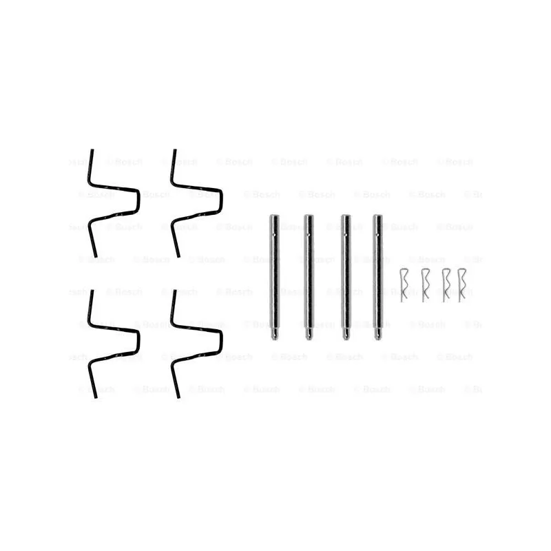 Kit d'accessoires, plaquette de frein à disque BOSCH 1 987 474 062