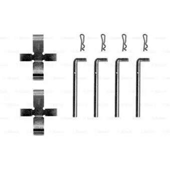 Kit d'accessoires, plaquette de frein à disque BOSCH 1 987 474 063
