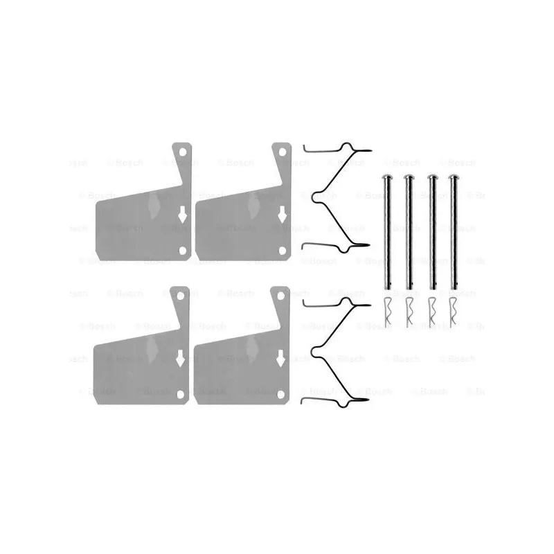 Kit d'accessoires, plaquette de frein à disque BOSCH 1 987 474 071